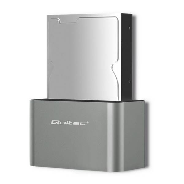 Qoltec 5315 dockingstation HDD/SSD | 2,5"/3,5" SATA | USB 3.0