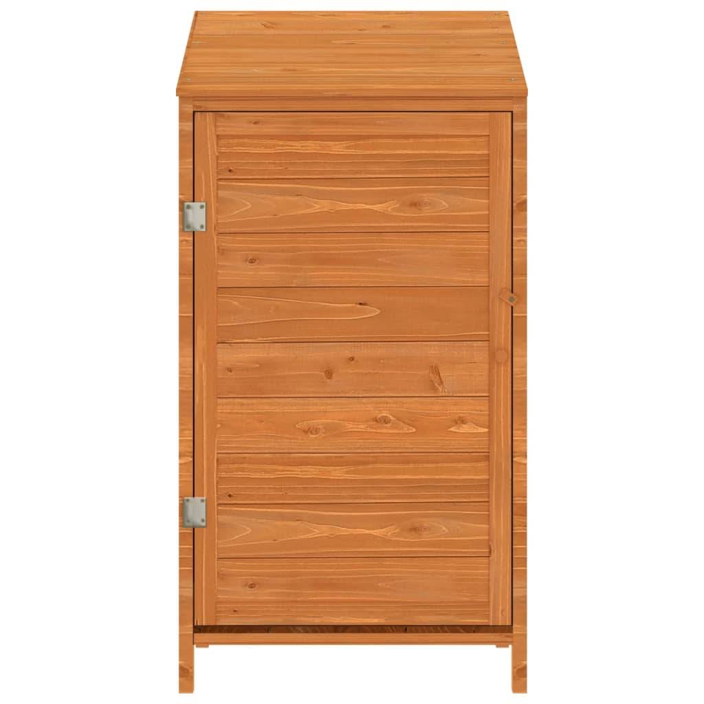 vidaXL - Tuinschuur - 55x52x112 - cm - massief - vurenhout - bruin-2