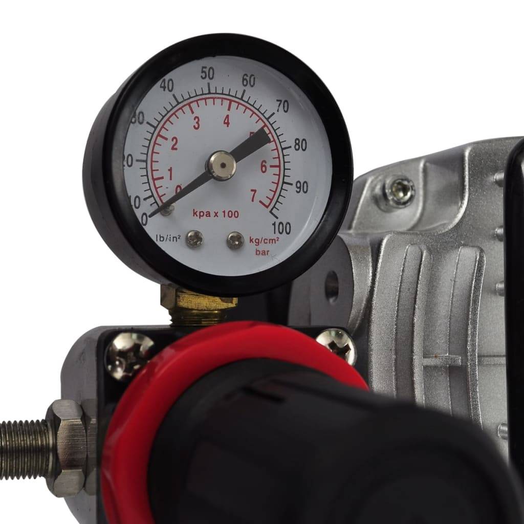 vidaXL - Airbrush-compressorset - met - 2 - pistolen-4