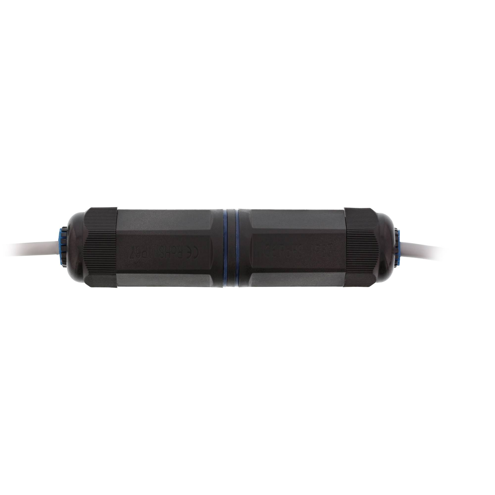 InLine® Patchkabel koppeling Cat.6, waterdicht IP67, 2x RJ45 female, afgeschermd-0