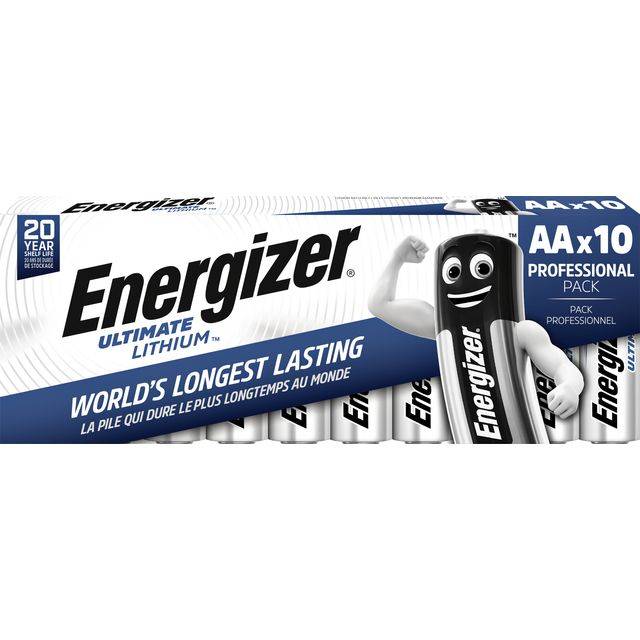 Energizer Ultimate lithium AA L91 10-pack-3