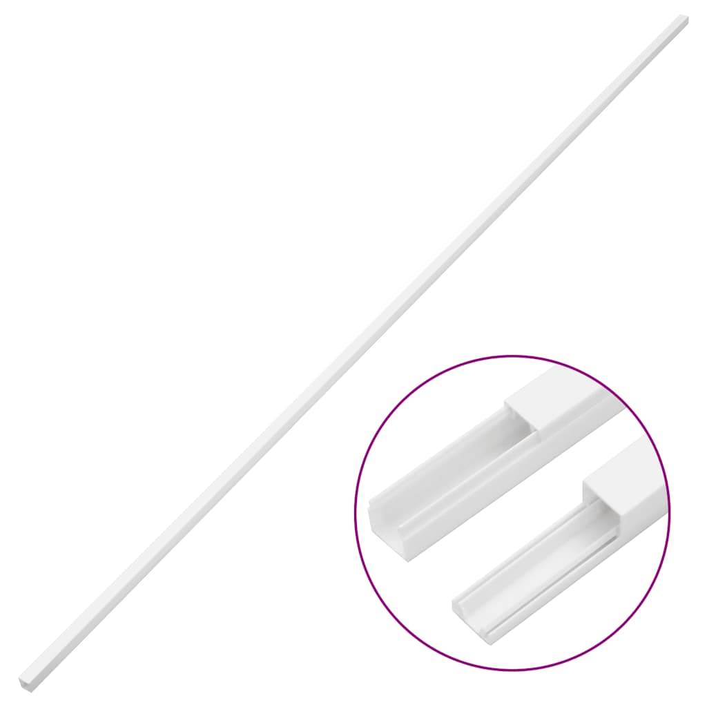 Vidaxl kabelgoot 30x20 mm 10 m pvc 87210123655448721012365544-2