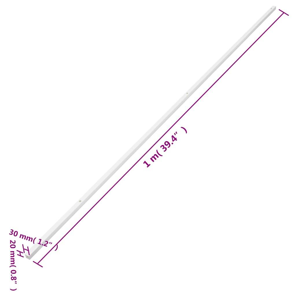 Vidaxl kabelgoot 30x20 mm 10 m pvc 87210123655448721012365544-4