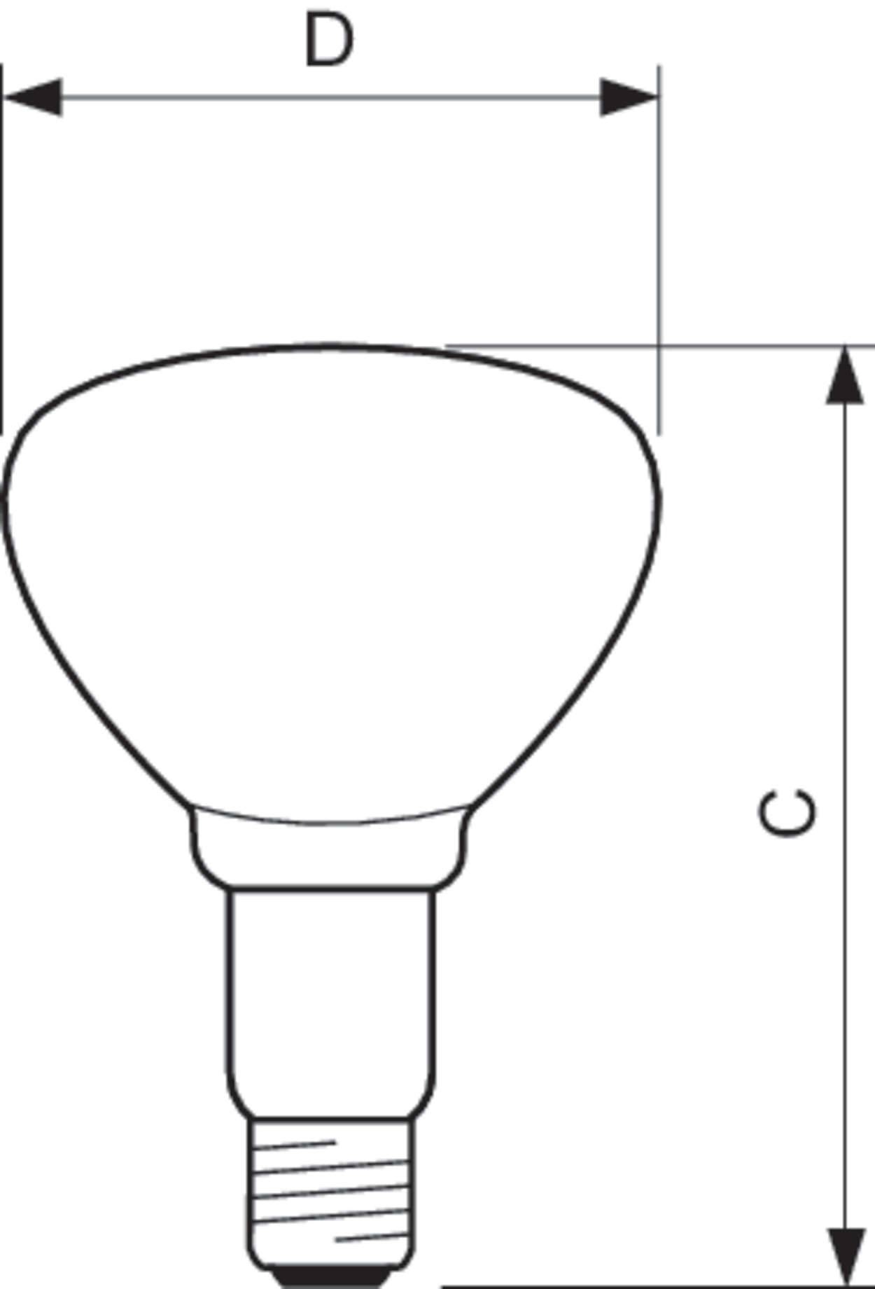 Philips Infraroodlamp E27 150W Helder warmtelamp Ø12.5cm BR125-1