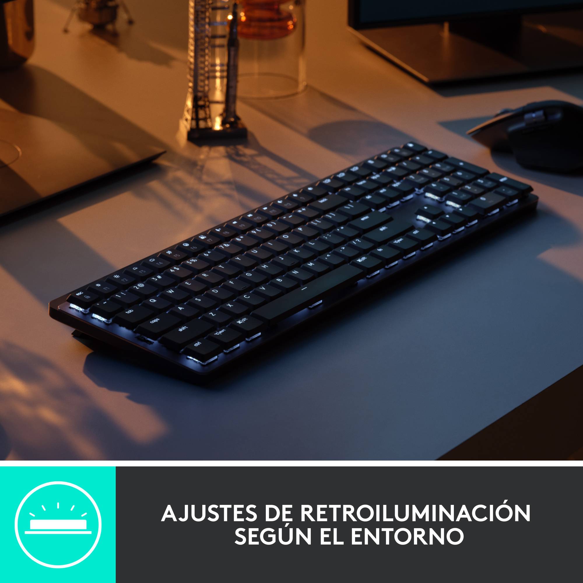 LOGITECH MX Mechanical Draadloos Toetsenbord Metaal QWERTY US 920-010757-3