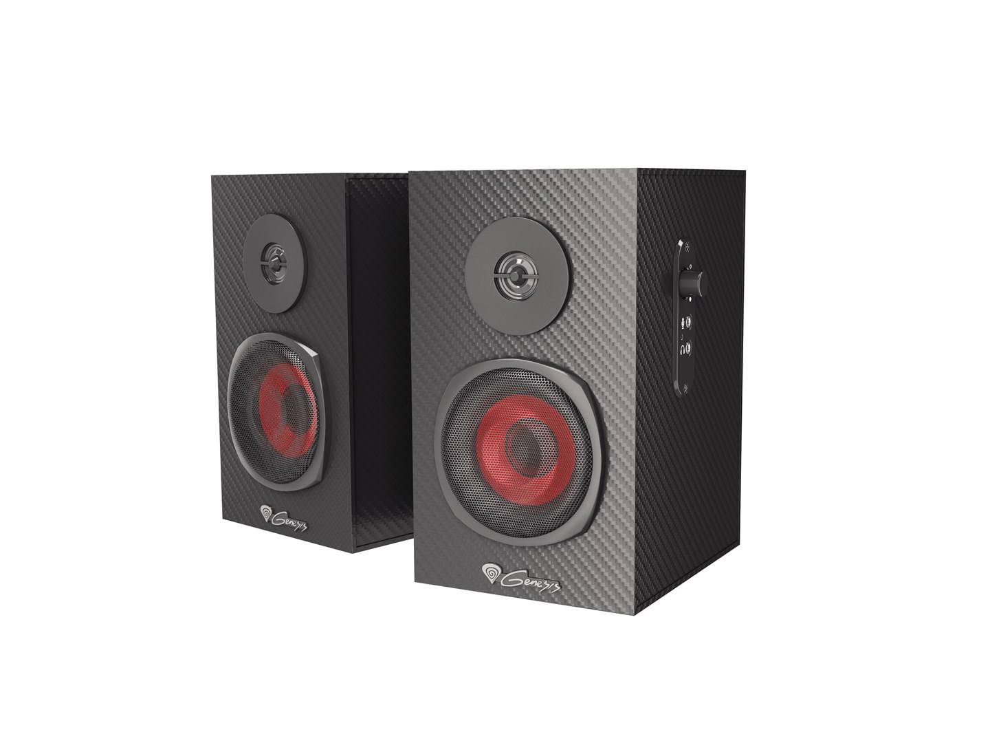 NAT GENESIS Helium 200 1-weg Zwart, Rood Bedraad 20 W-1