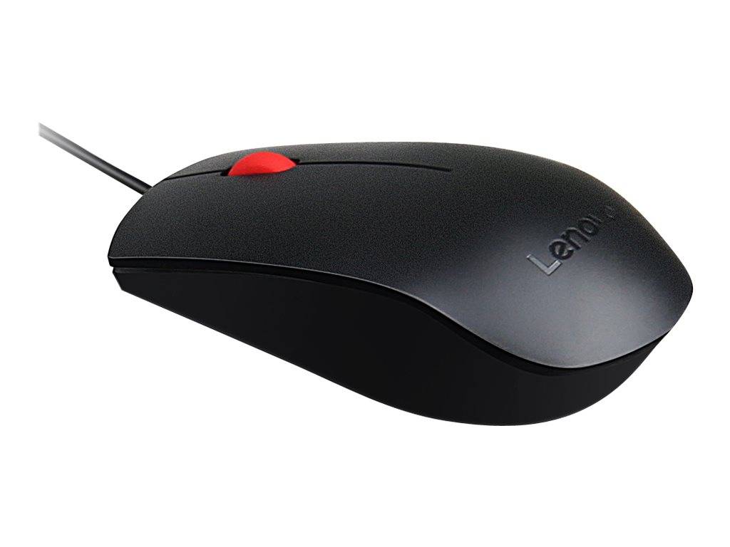 Lenovo Essential - Muis - rechts- en linkshandig - optisch - 3 knoppen - bedraad-3