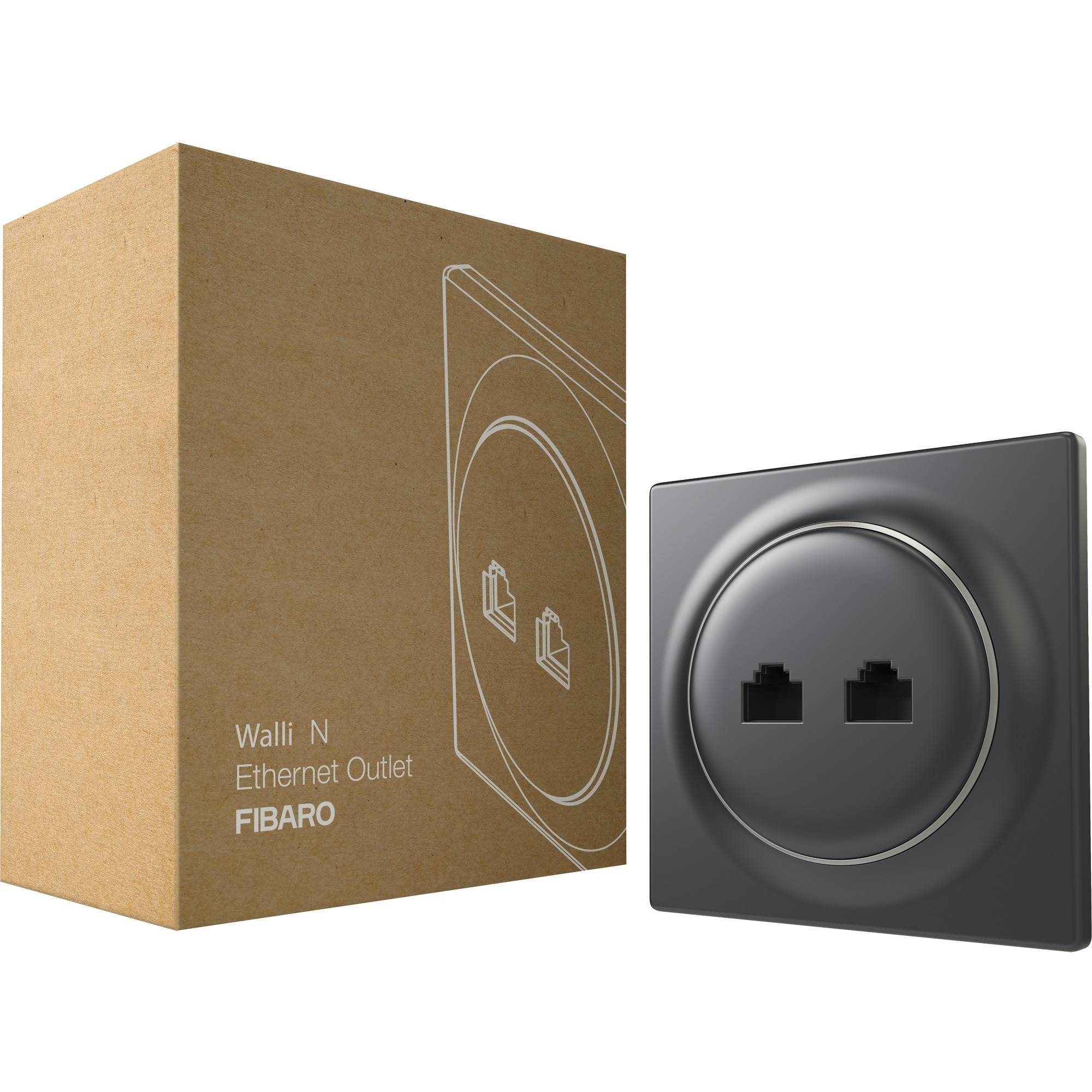 Fibaro Walli N Ethernet Outlet Aansluiting-0