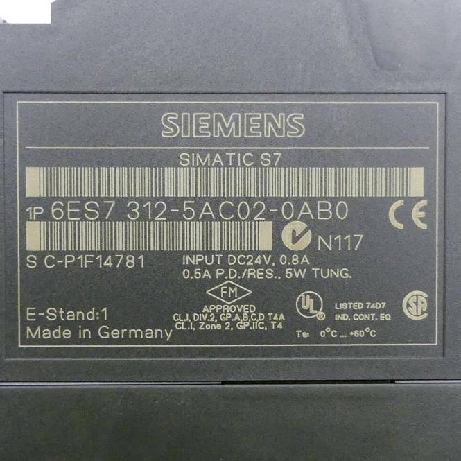 SIMATIC S7-300, CPU 312 IFM CENTRALE EENHEID-1