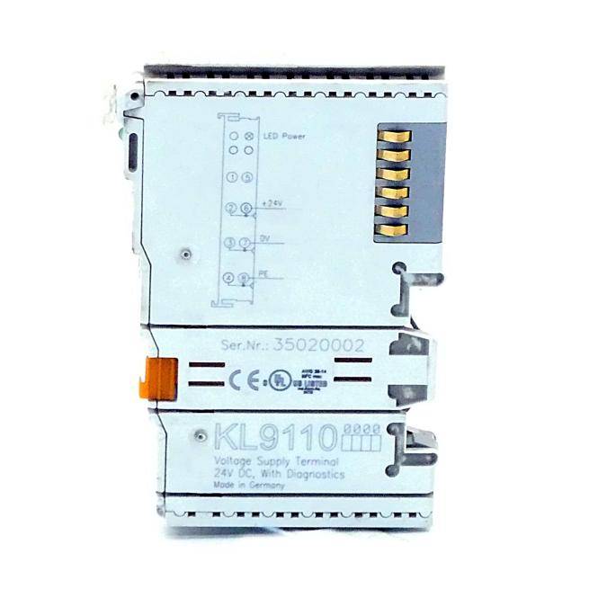 Beckhoff Automation KL9110 Automatiseringsmodule: voeding; -25÷60°C; IP20; 24VDC - 1 stuk-2