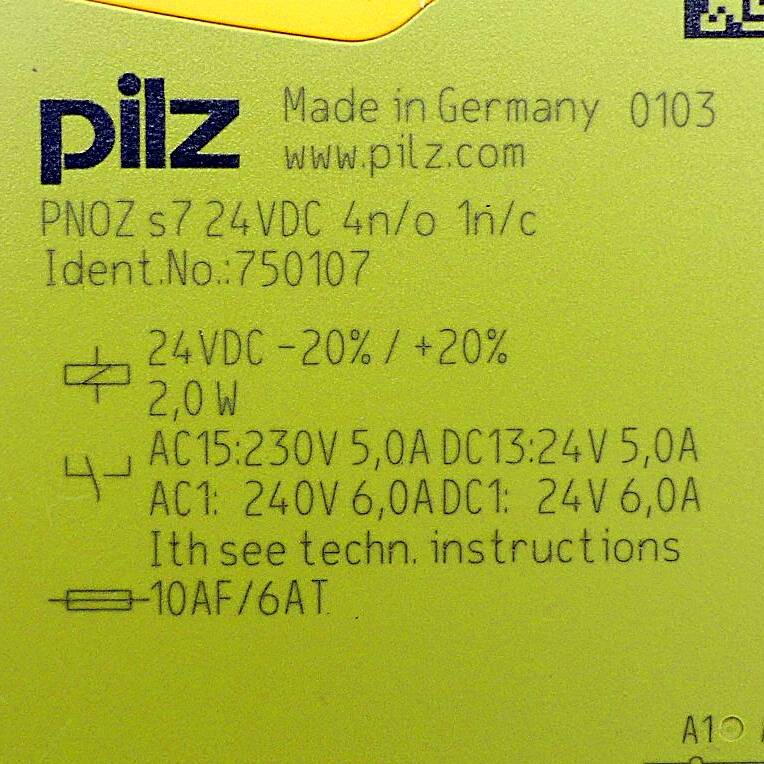 PILZ - 750107 PILZ 750107-1