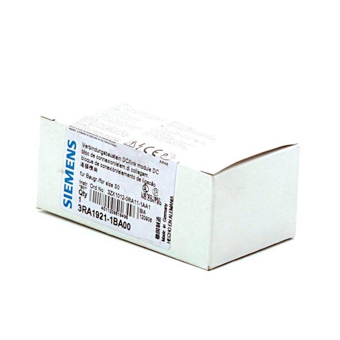 Siemens - 3RA1921-1BA00 - Siemens Verbindungsbaustein DC/Link 3RA1 921-1BA00 | E:01 | 3RA1921-1BA00-1