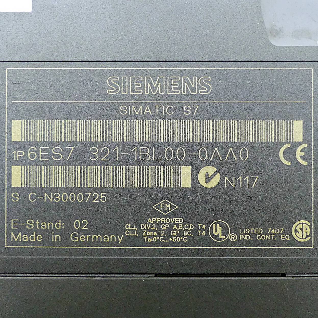 SIMATIC S7-300 SM 321, DI 32x24 V DC-1