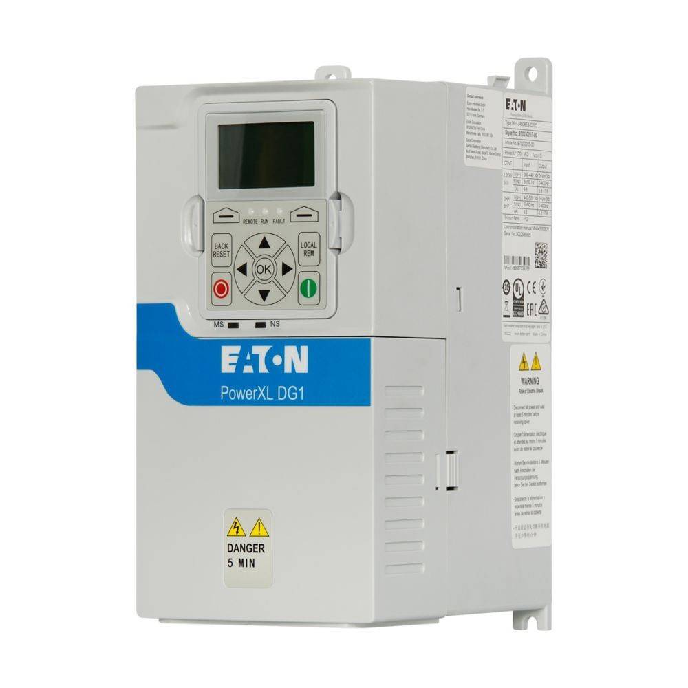 Eaton Frequenzumrichter 3phasig DG1-326D6EB-C20C-0