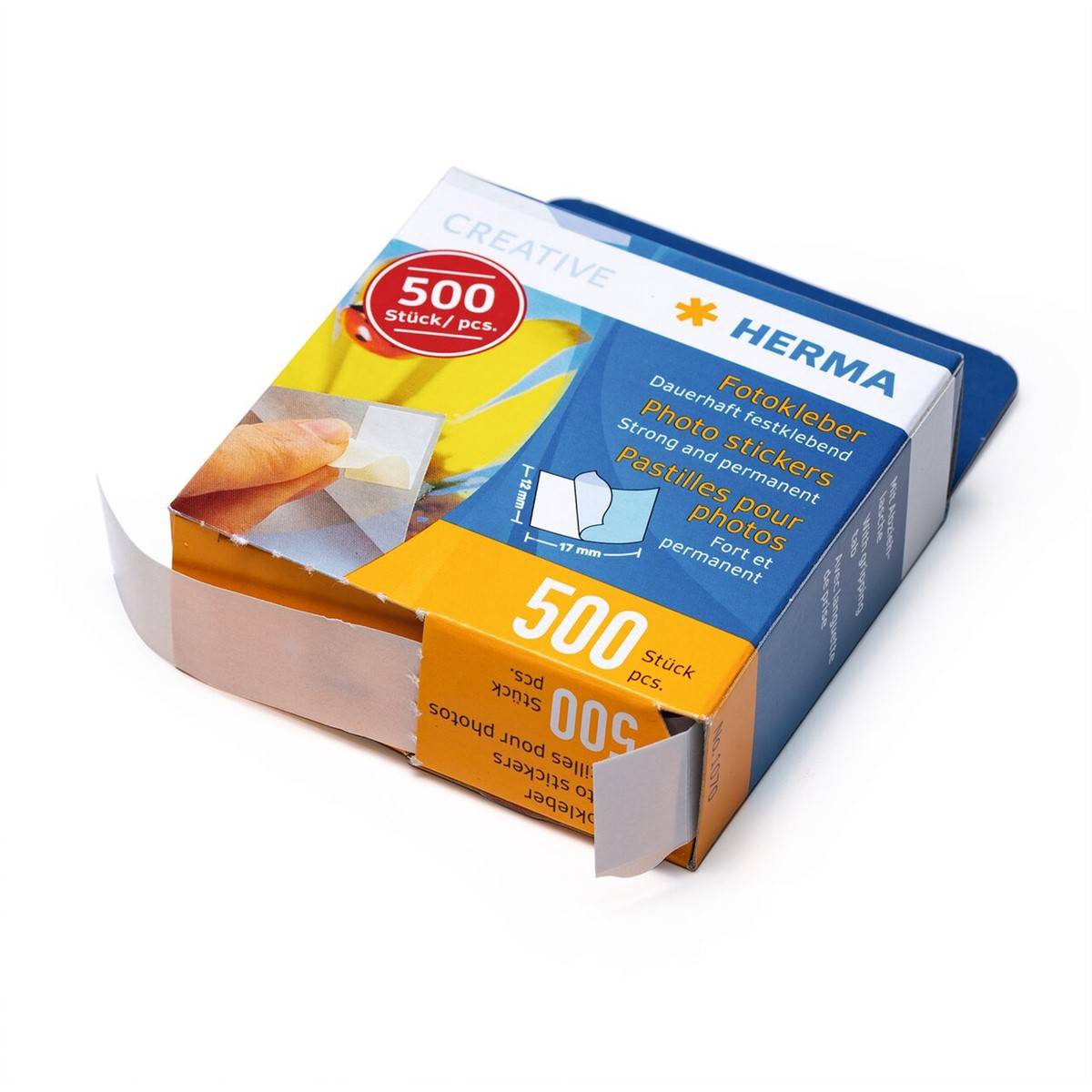 Herma fotolijm dubbelverpakking 2x500 stuks voordeelverpakking 1075-2