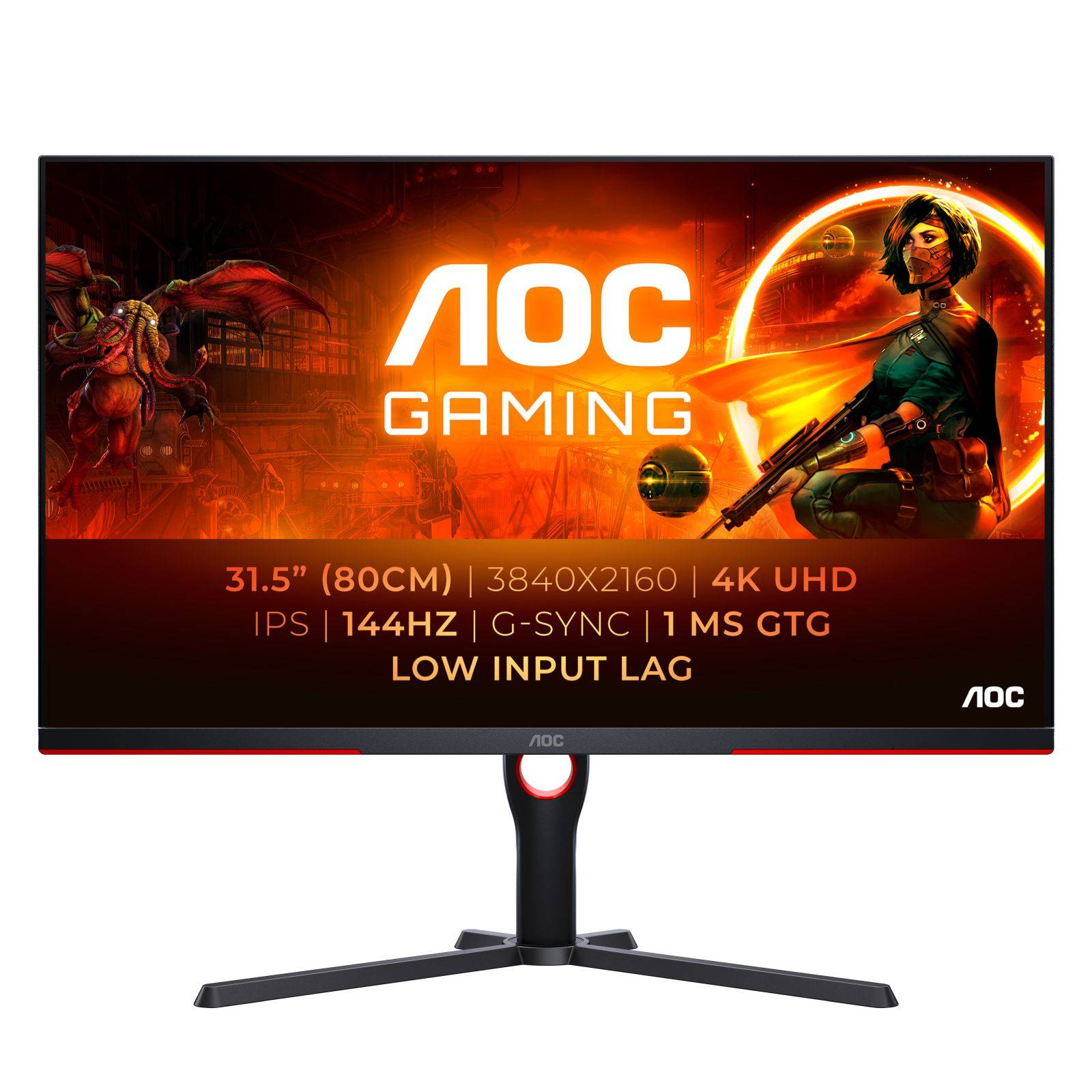 AOC U32G3X/BK Gaming monitor-0
