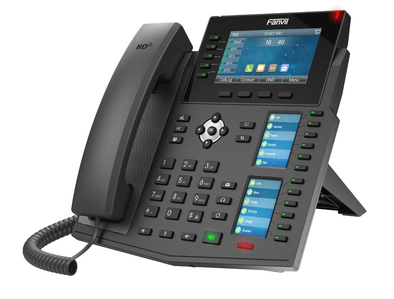 Fanvil IP-telefoon X6U V2 zwart-0