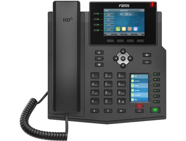 Fanvil IP-telefoon X5U zwart V2