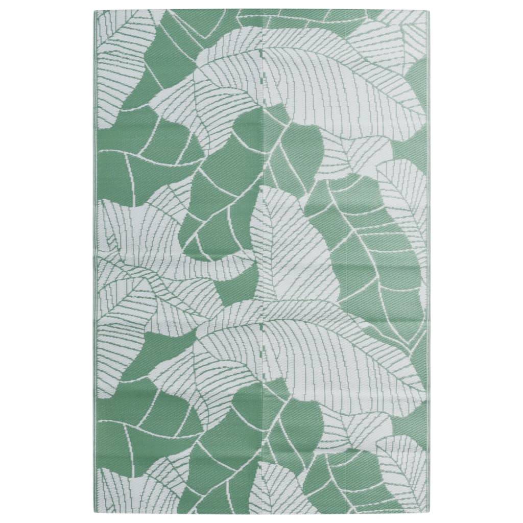 VidaXL Buitenkleed ARAKIL 120x180 cm PP groen