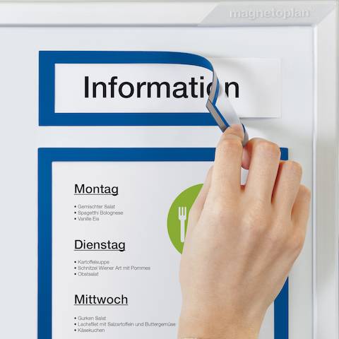 magnetofix Magnetisch Frame TOPSIGN Formaat 232 x 52 mm (1131703) 232 x 52 mm-2