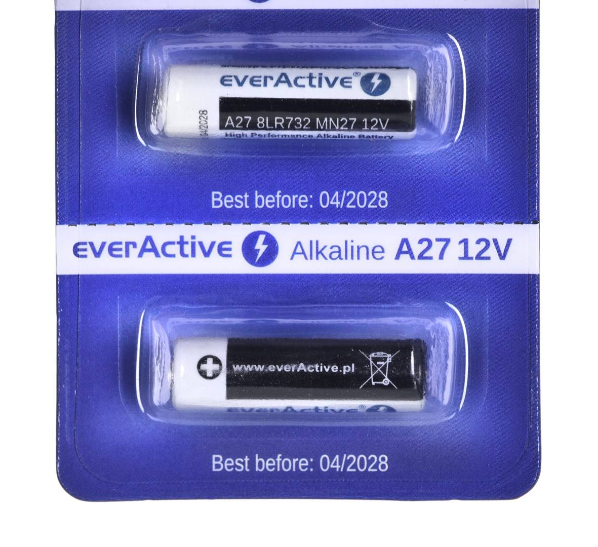 EAV 5 x everActive 27A 12V alkalinebatterijen - blister 5 st.-2