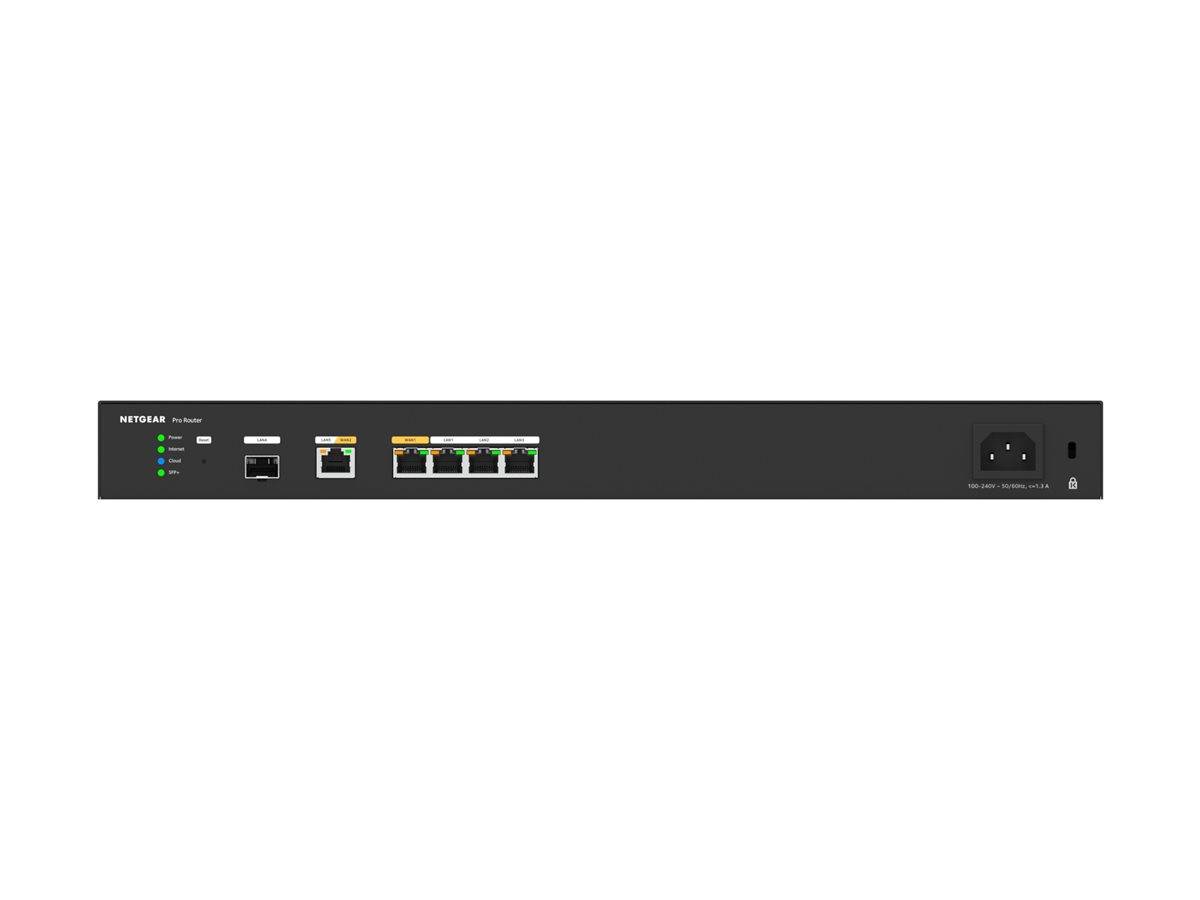 PR460X router 10GbE. 2,5GbE WAN-poorten 2 in rek te monteren-2