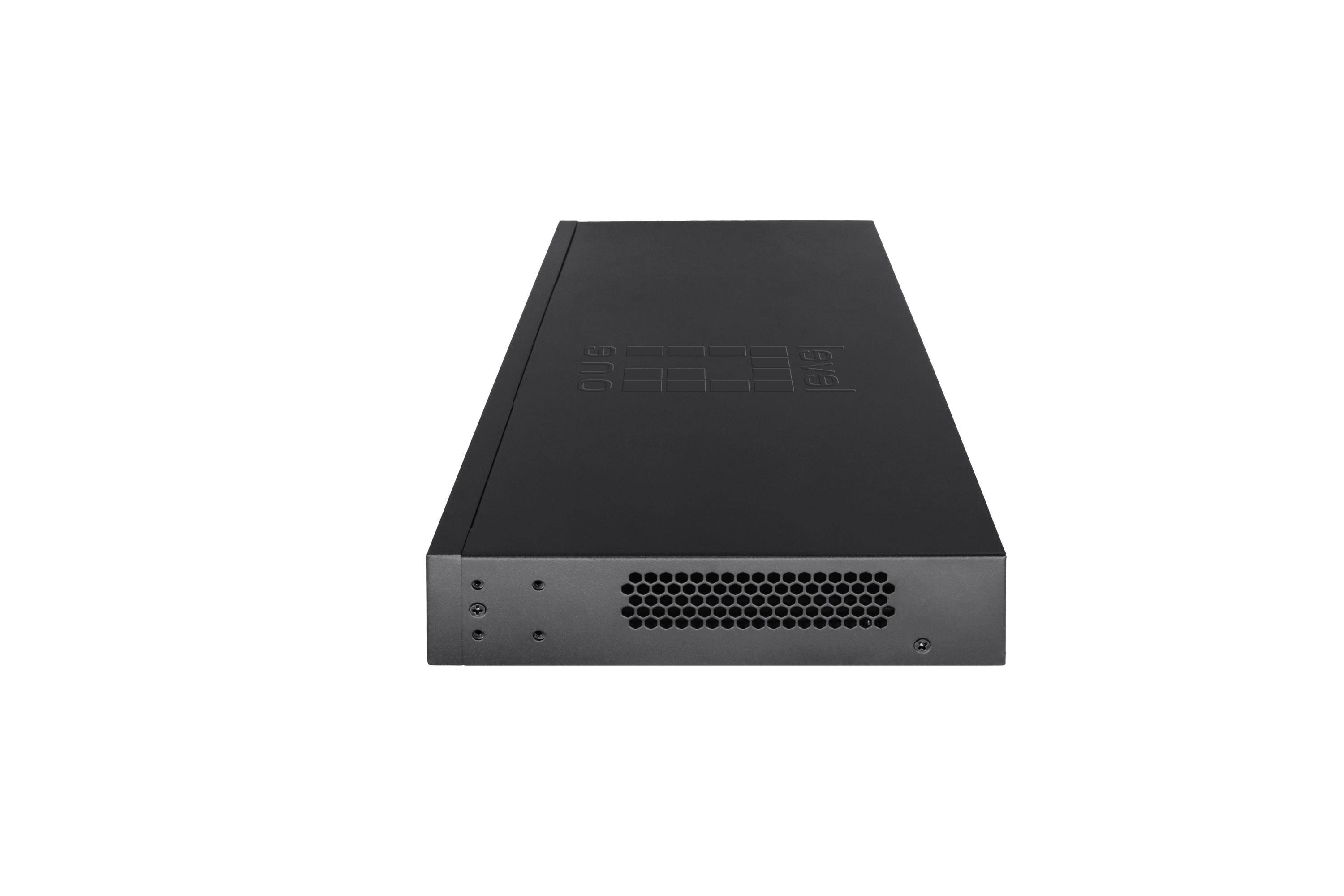 LevelOne Schakelaar 16x GE GES-2118P 2xGSFP 19" 230W 16xPoE+-3