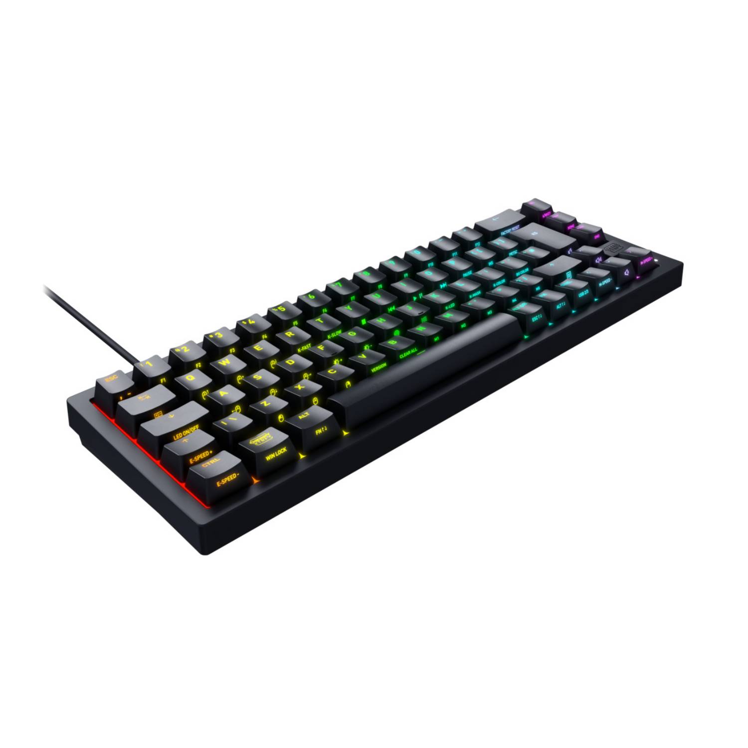 CHERRY XTRFY TAS K5V2 Bedrade US-Indeling Zwart MX Red (CX-K5V2-RGB-CPT-BLACK-R-US)-3