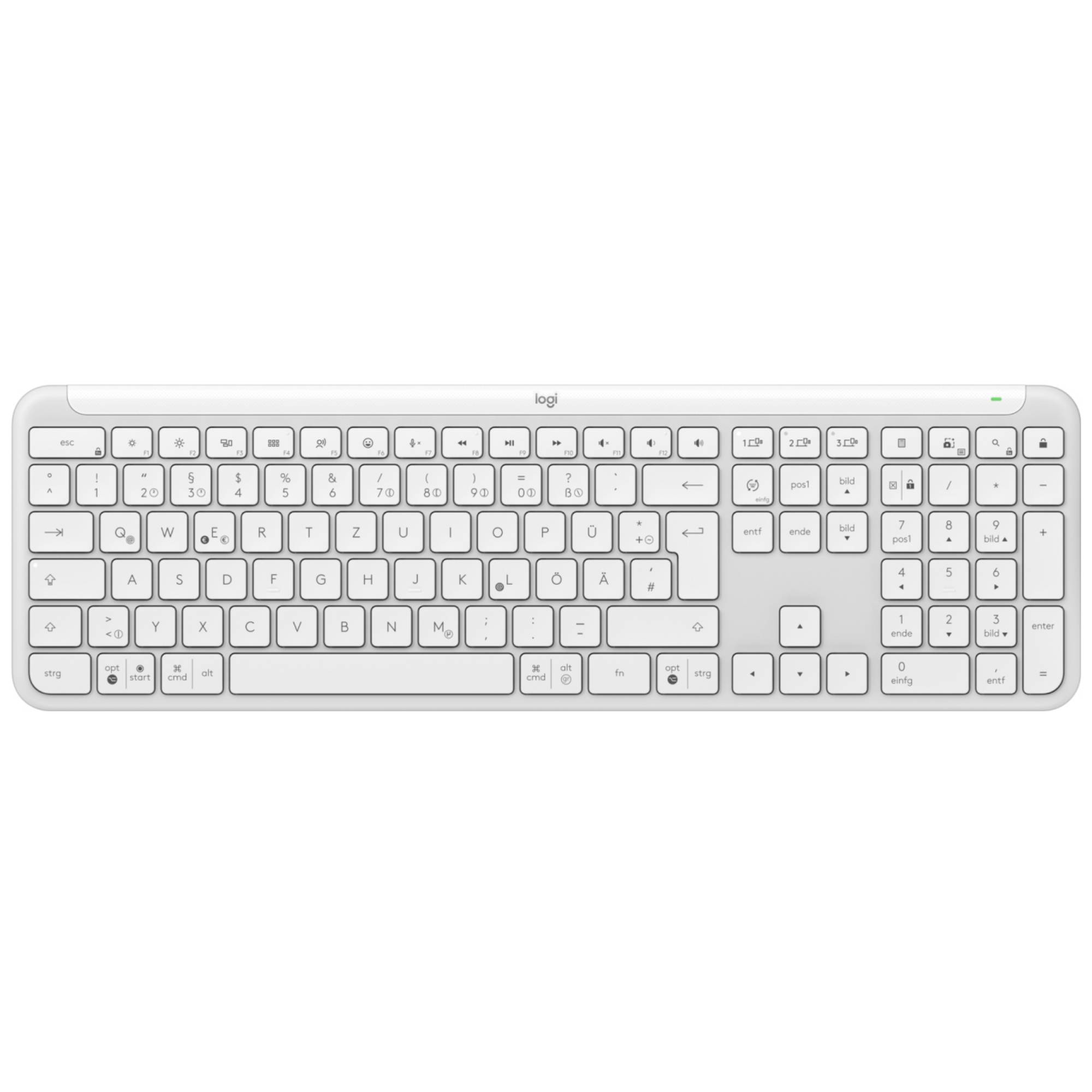 Logitech Signature Slim Draadloos Toetsenbord K950 - Bluetooth 5.1 - Off-White-3