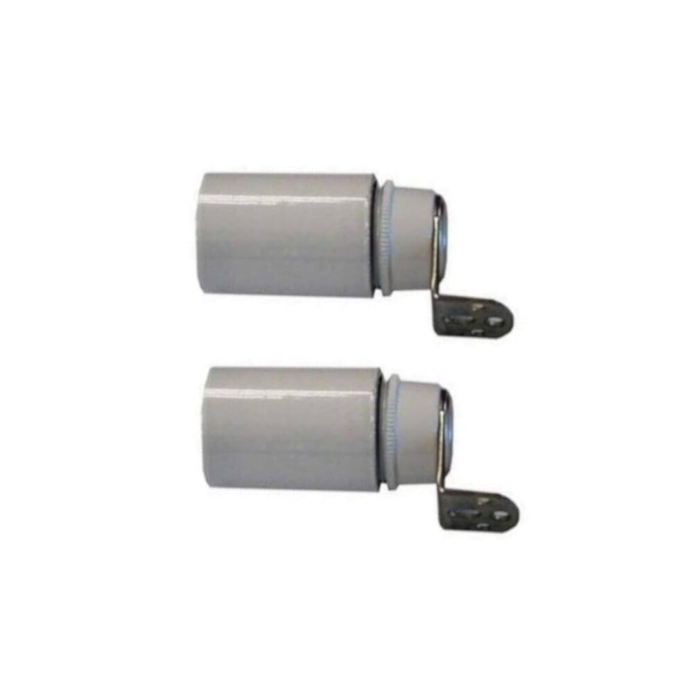 Lamphouder met beugel - E14 - Wit - Per 2 stuks-1