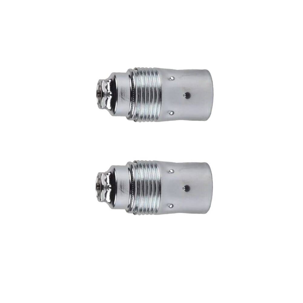 Lamphouder - Glad - E14 - Chroom - Per 2 stuks-1