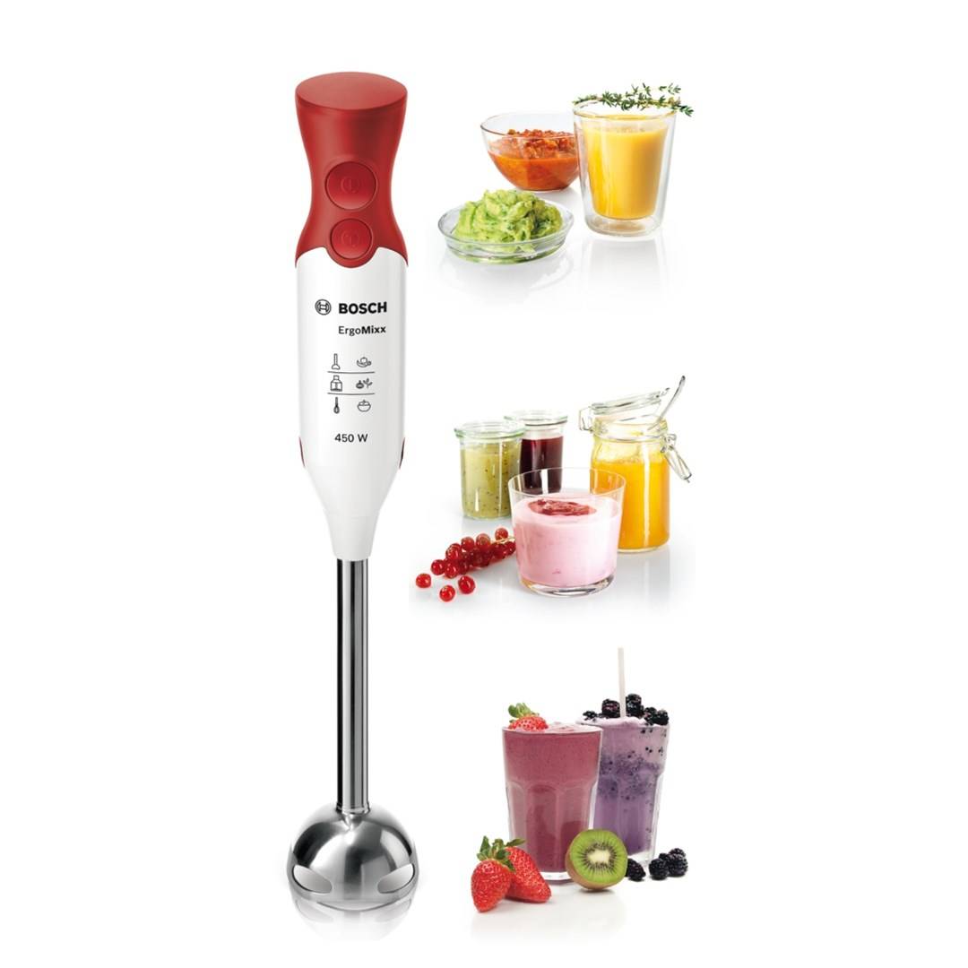 Bosch MSM64110 staafmixer 450 W Rood, Wit-2
