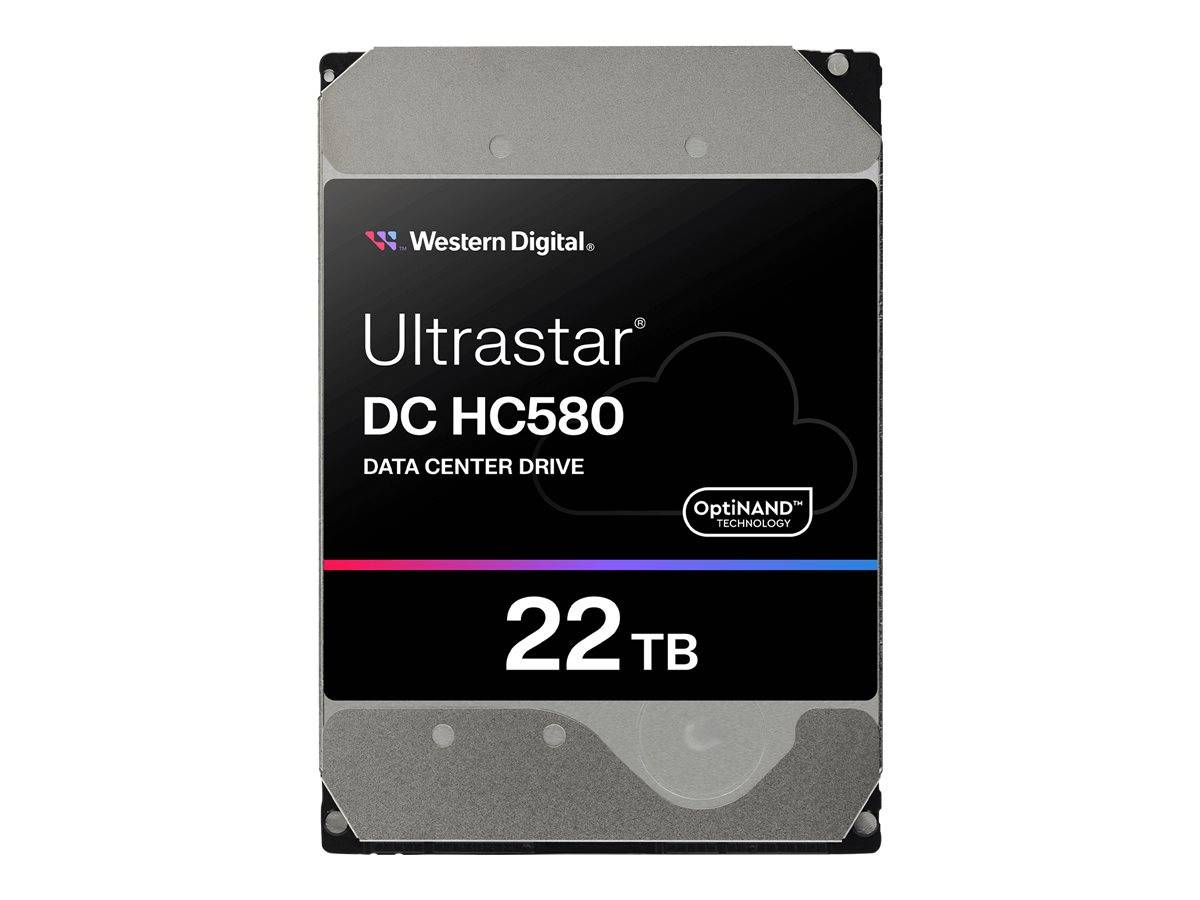 Western Digital Ultrastar DC HC580 interne harde schijf 22 TB 7200 RPM 512 MB 3,5" Serial ATA-2