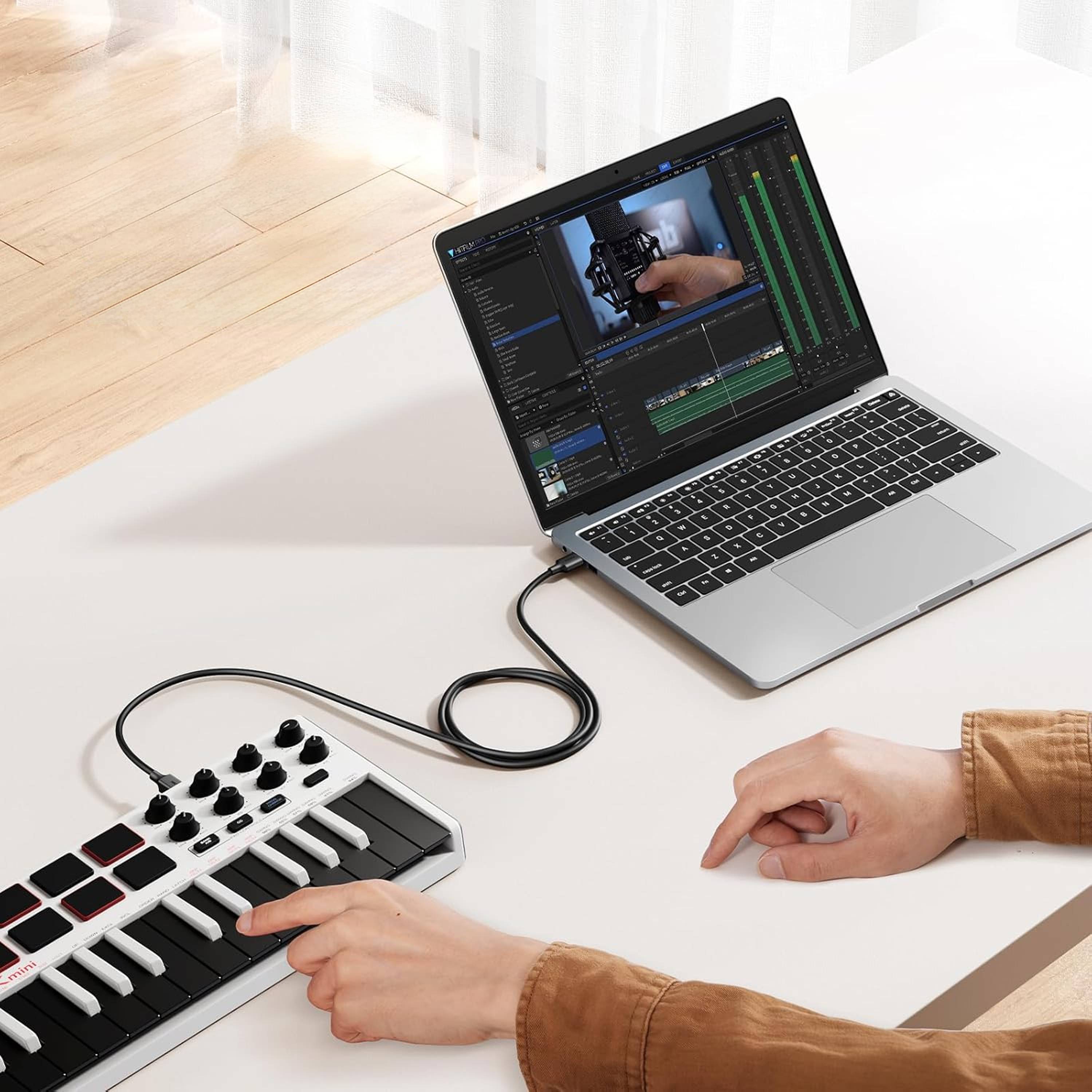 Qost - USB-A naar USB-B 3.0 kabel - USB 3.0 naar Printerkabel - 0.5 Meter - Zwart - 5 Gbit/s-4