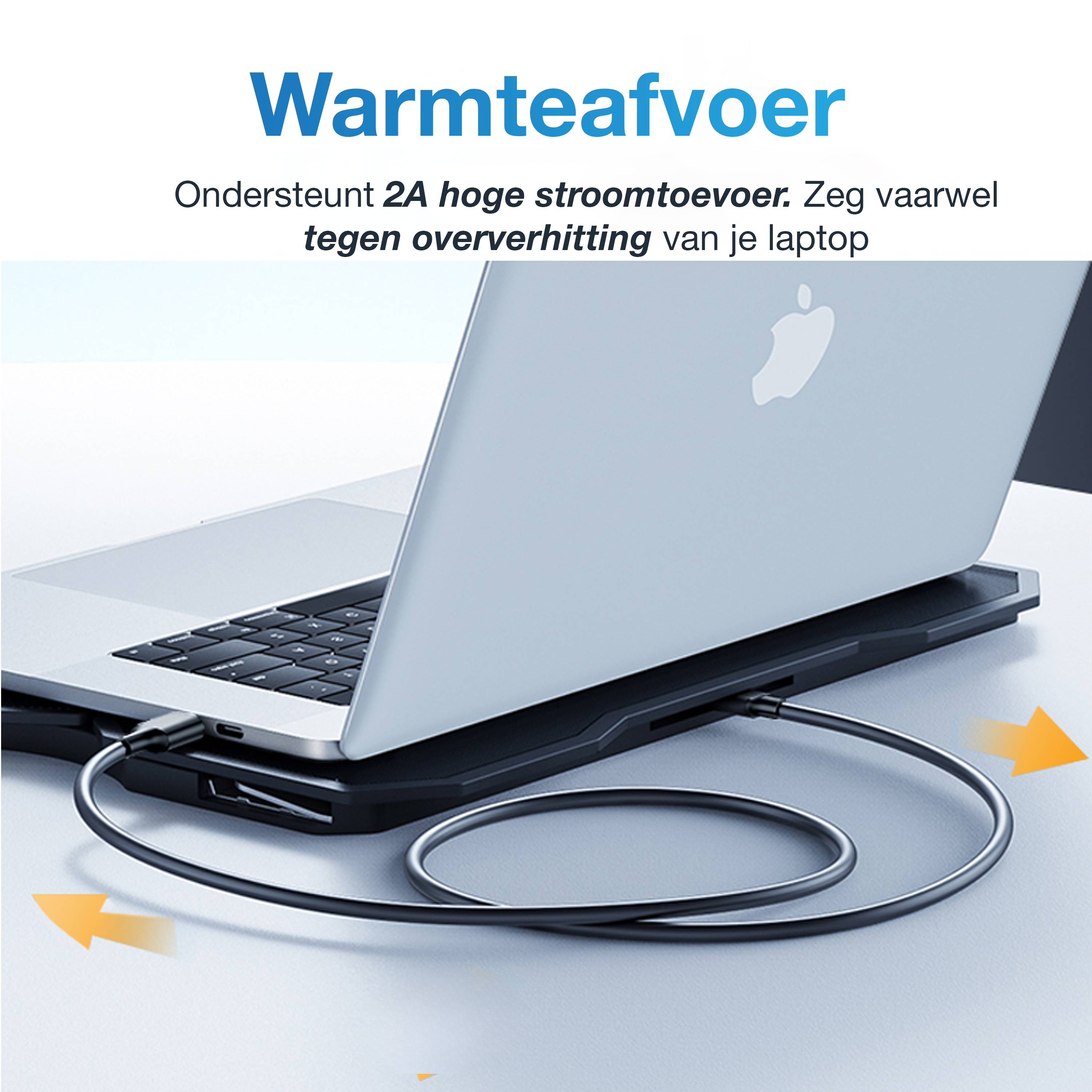 Qost USB-A 3.0-kabel - 3 m - 2x USB-A male - 5 Gbps - verguld - Zwart-3