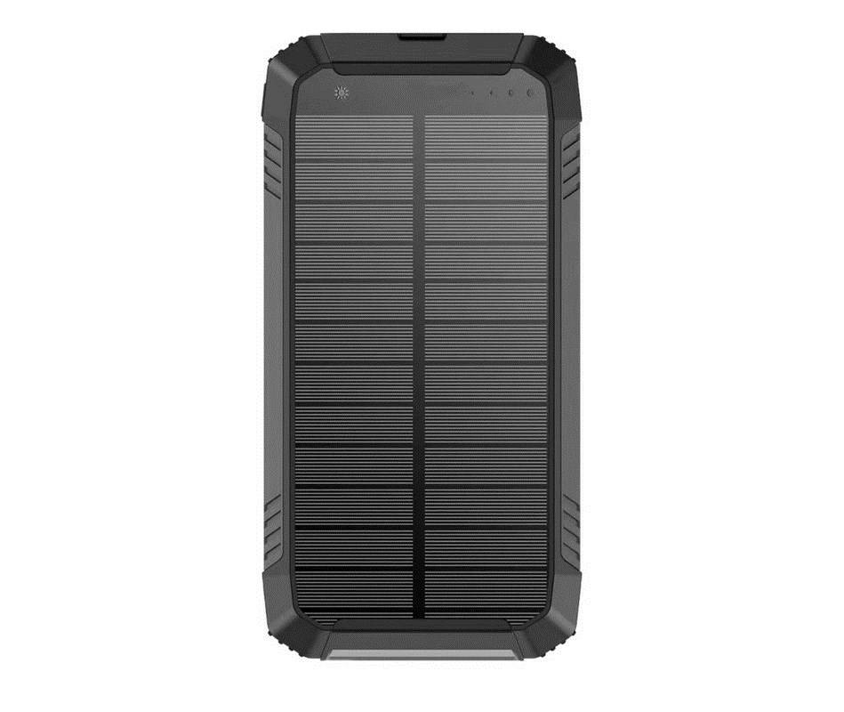 PowerNeed S20000Q mobiele oplader, universeel, zwart, Lightning, zonne-energie, USB, draadloos opladen, snelladen, gesch-3
