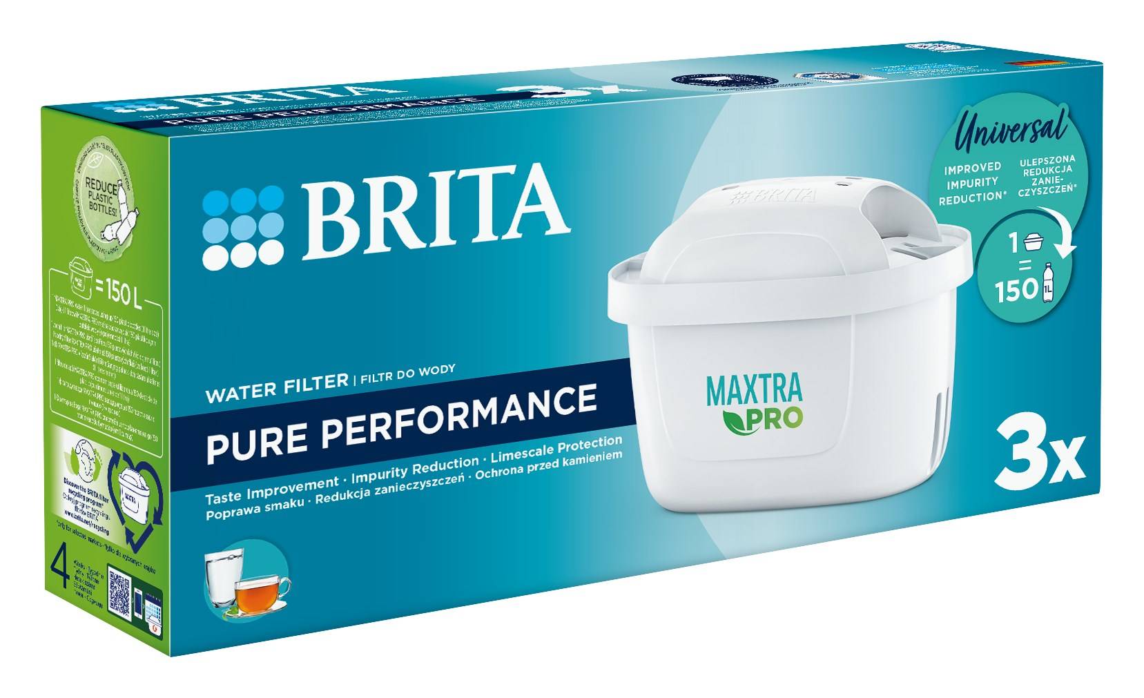 Brita MX+ Pro Pure Performance filter 3 stuks-3