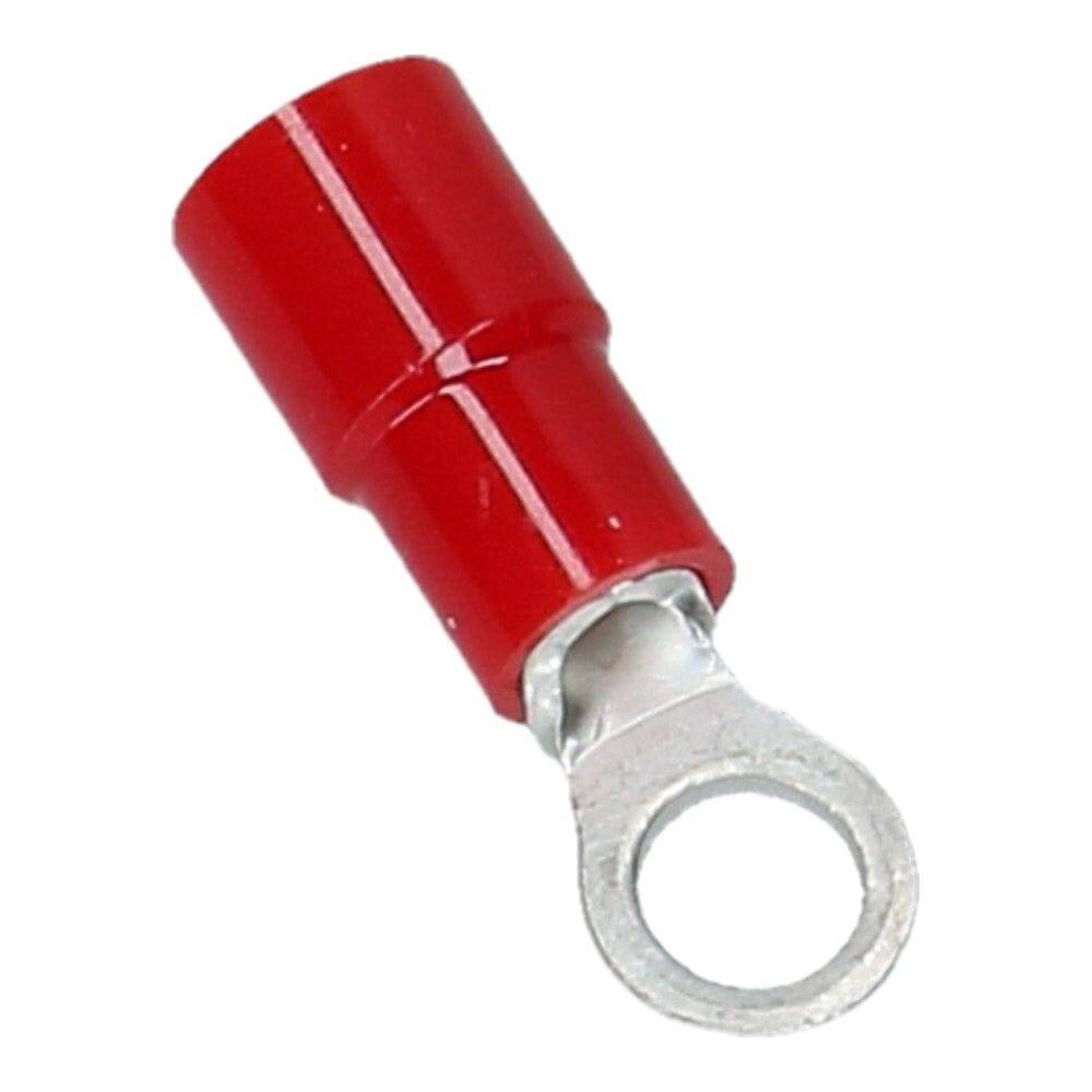 Ratio Kabelschoen Ring/kabeloog 0.5-1.5mm² - 4mm - Rood - 10st in blister-0