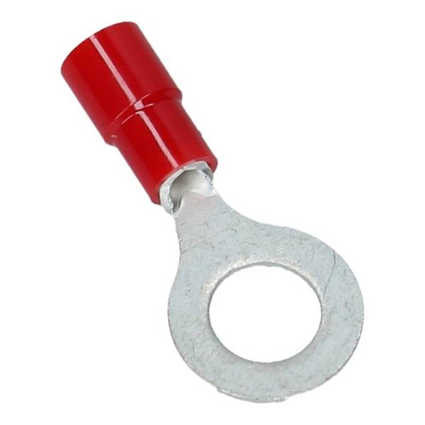 Ratio Kabelschoen Ring/kabeloog 0.5-1.5mm² - 6mm - Rood - 10st in blister