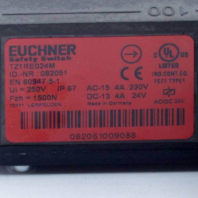 Euchner Sicherheitsschalter TZ1RE024M-1