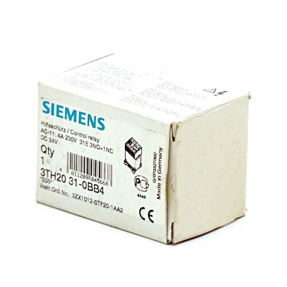 Siemens - 3TH2031-0BB4 - SIEMENS 3TH2031-0BB4-1