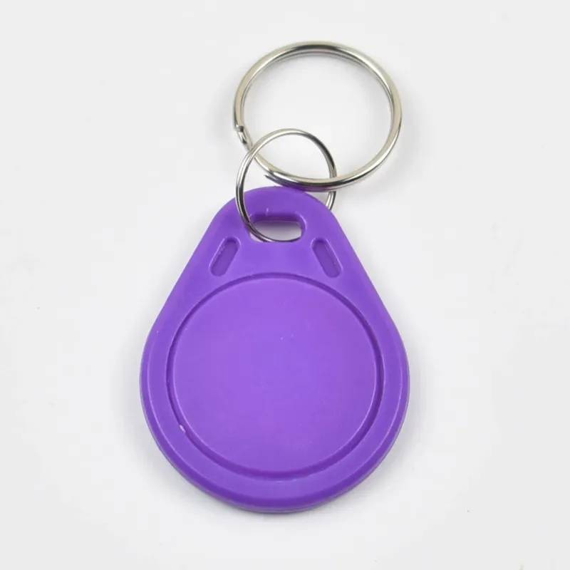 10 stuks Mifare classic 1K sleutelhangers Paars - RFID Tags - RFID-0