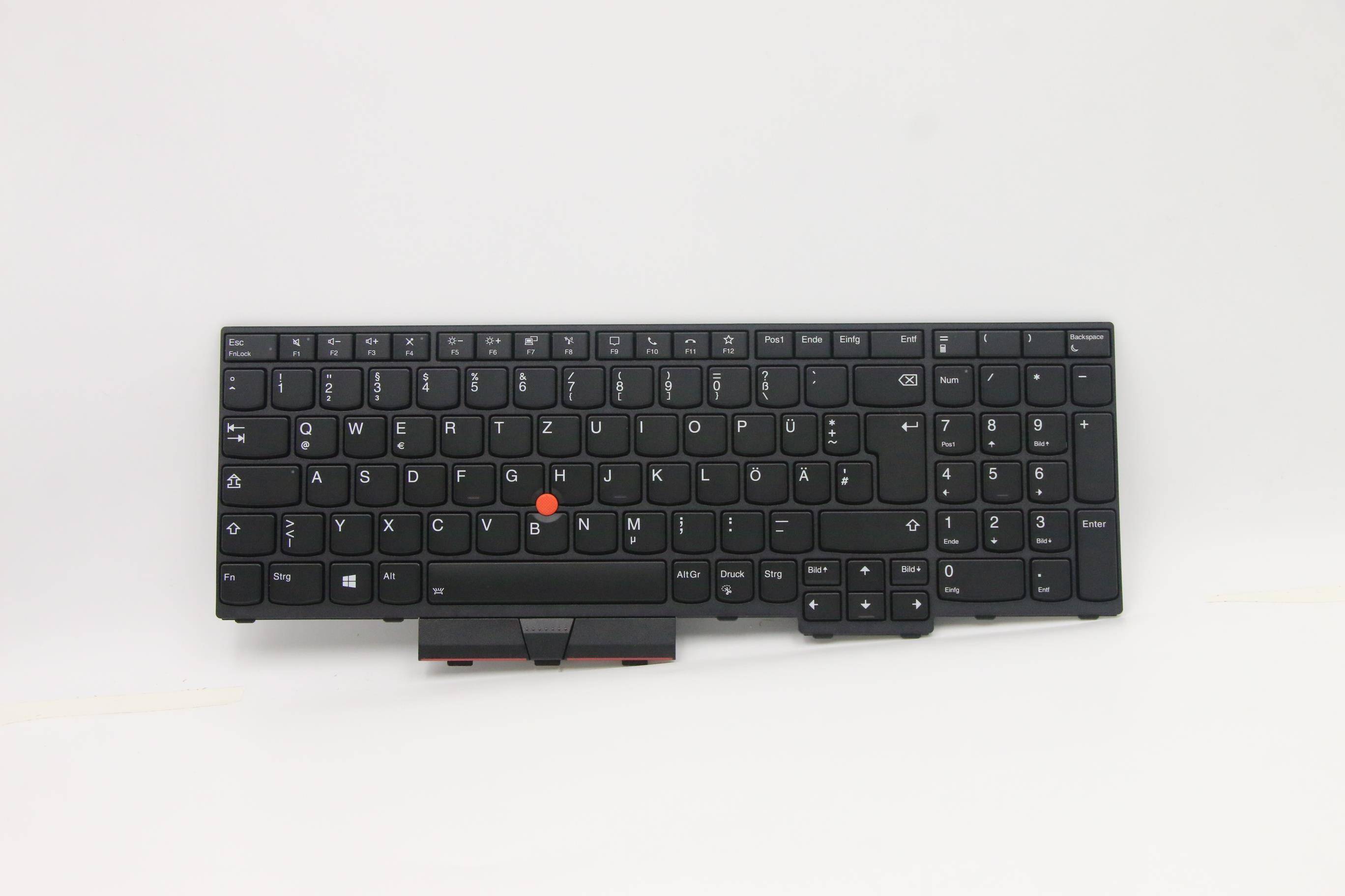 Lenovo Chicony - Ersatztastatur Notebook - hinterleuchtet - Deutsch - Schwarz - für ThinkPad L15 Gen 1 20U7, 20U8-0
