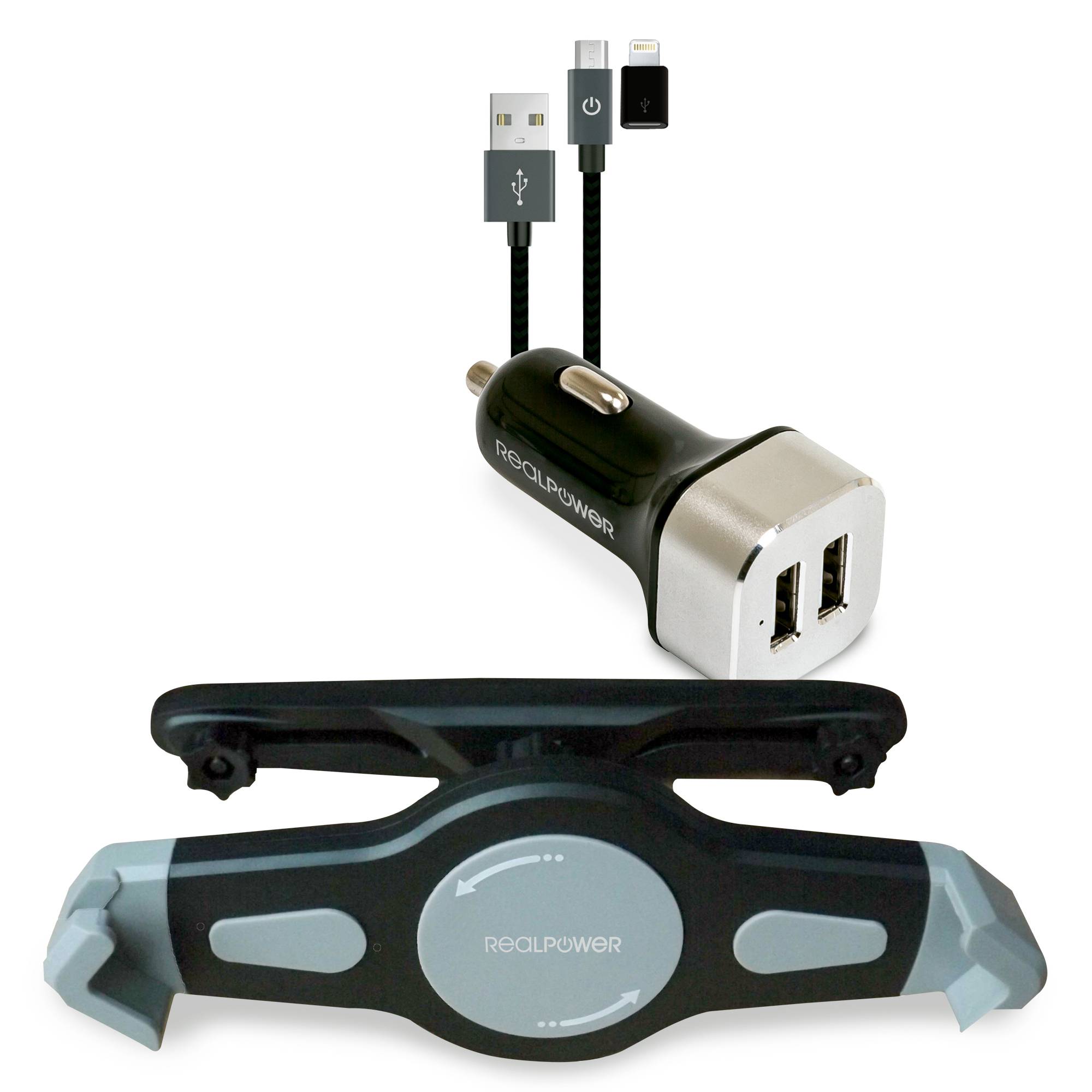 Ultron Ladegerät Tablethouder voor hoofdsteun Universeel 17,8 cm (7") - 27,9 cm (11")-1