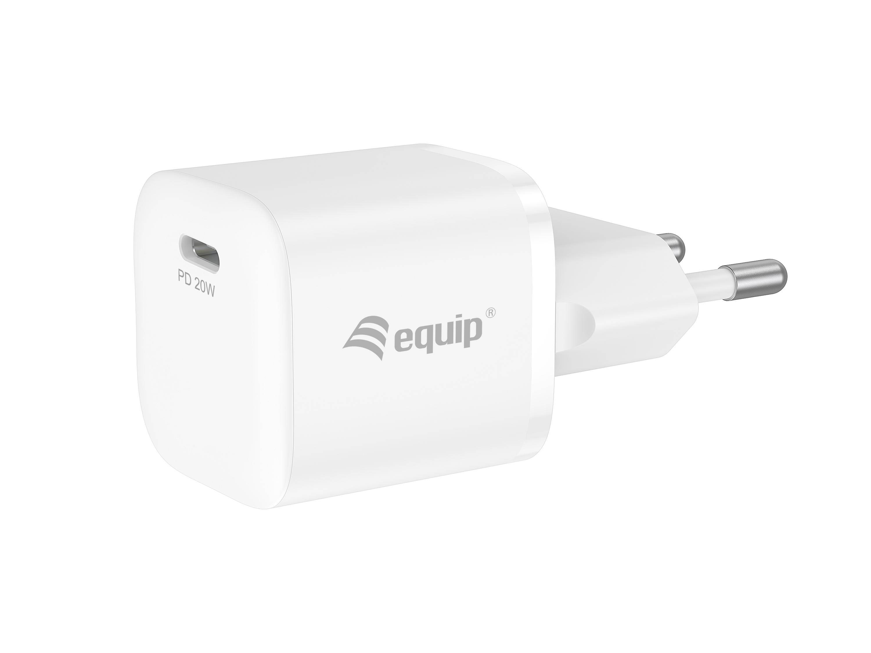 Uitrusting oplader 1 poort 20W, 1xUSB-C PD wit-1