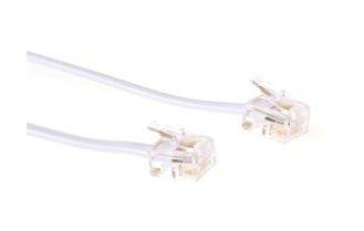 Modulaire kabel RJ11 6P/4C 2m Wit-0