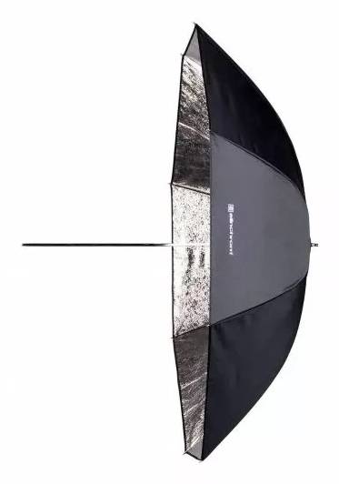 Elinchrom paraplu, ondiep, zilver, 105 cm-0