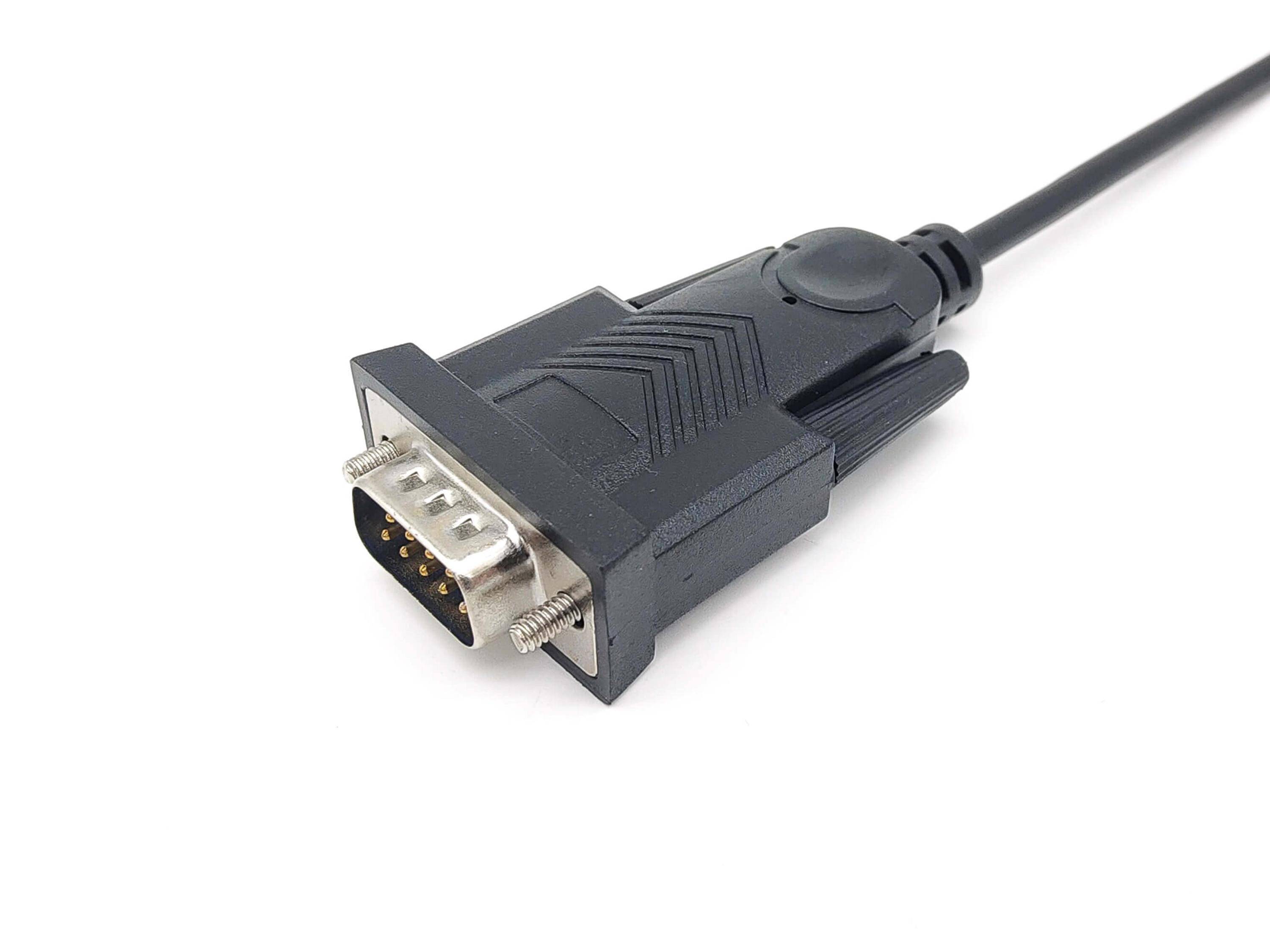 Equip Adapter USB-C -> Serieel RS232-DB9 St/St 1,50m sw-2