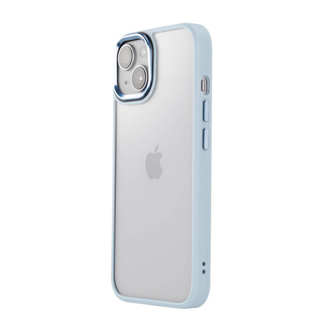 Hama Backcover Apple iPhone 14 Doorzichtig, Blauw MagSafe compatible-2