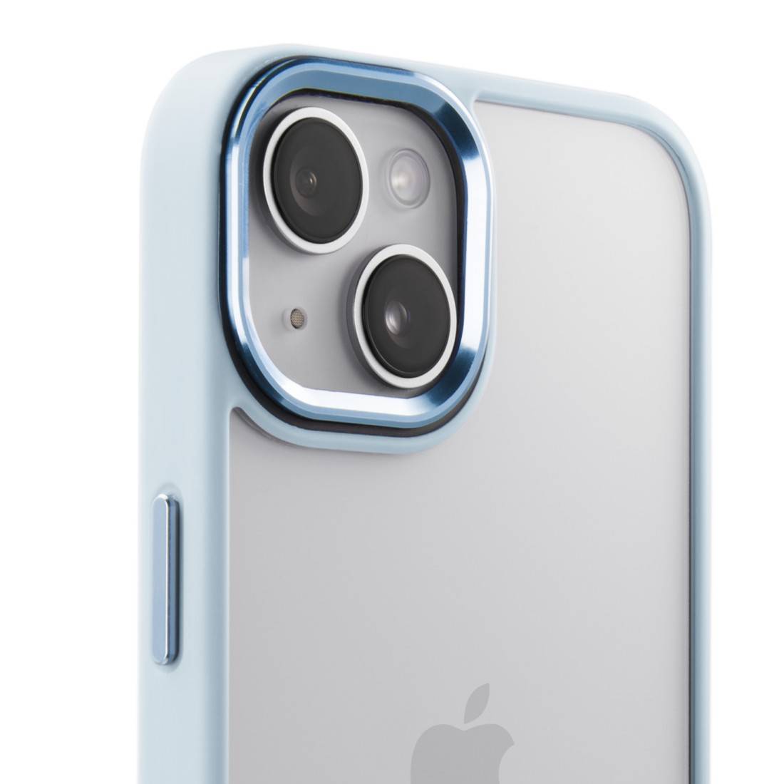 Hama Backcover Apple iPhone 14 Doorzichtig, Blauw MagSafe compatible-4